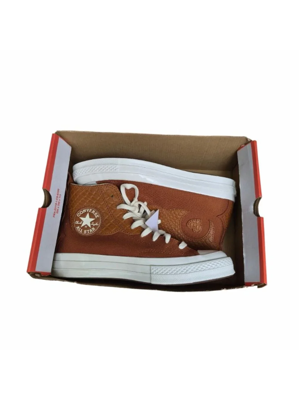 ⭐Converse Chuck 70 High size 6.5 Men's shoes Sneakers Brown White A10334C - Picture 7 of 11